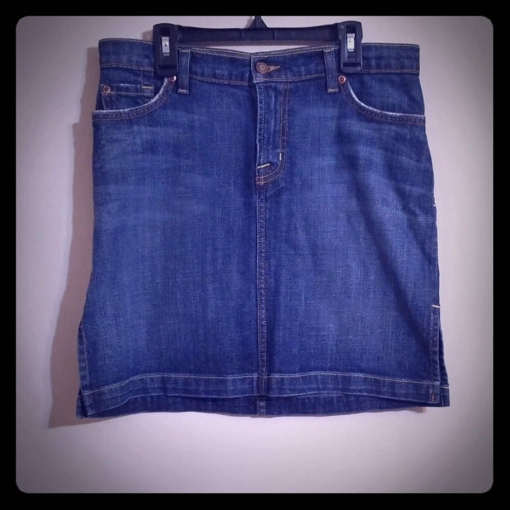 David Kahn denim skirt size 28